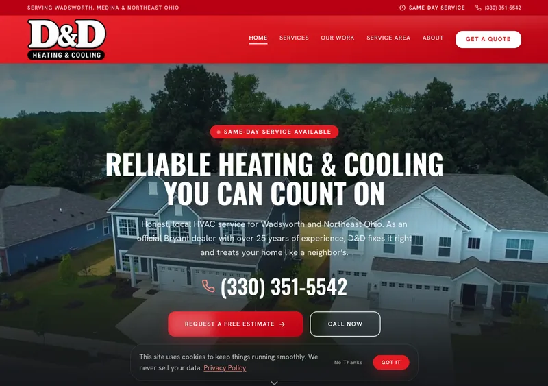 D&D Heating & Cooling